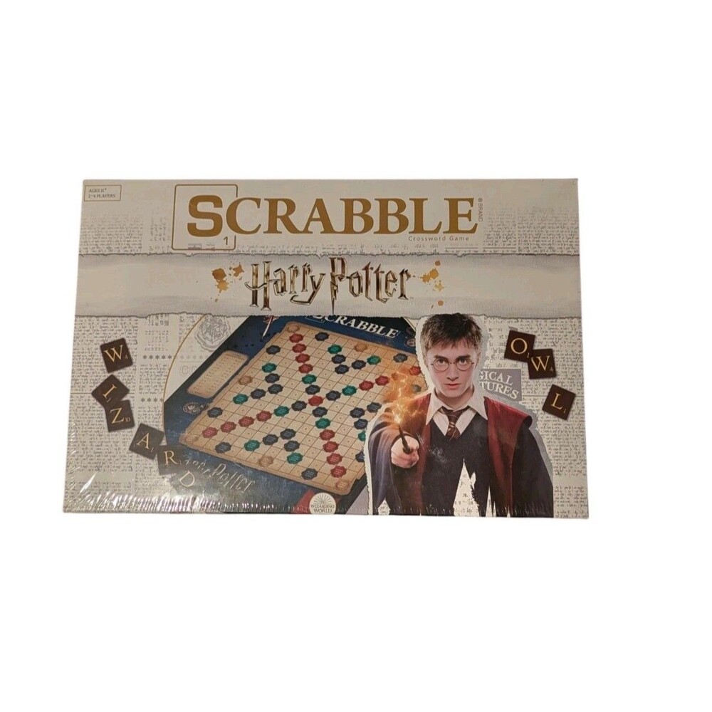 Scrabble Crossword Game Harry Potter Edition, New, Sealed